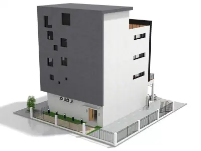 Office Building 3D model