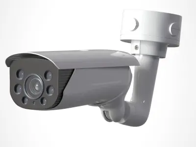 CCTV camera 3d model high quality Low-poly 3D model