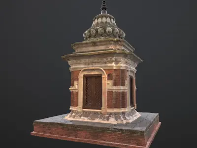 Pashupatinath temple  2 3D model