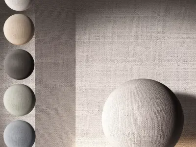 4K Seamless PBR Linen Fabric Textures and material Texture