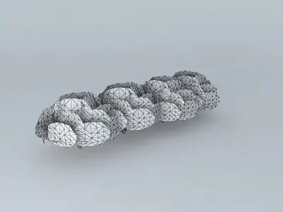 Street trees taquari Free 3D model