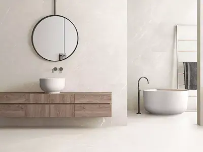 Light Gray Marble Wall  Floor Tiles 3D Model  Texture