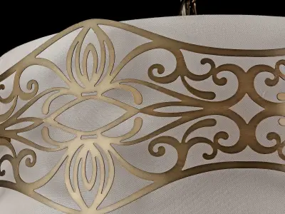 Pendant Lamp House Burgeon ARM959-PL-04-G Maytoni Classic Free 3D model