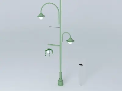 Post to Rua Dr. Jorge Free 3D model