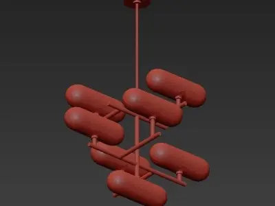 Sconce pendant lamp 3D model