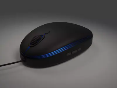 computer mouse  Free 3D model