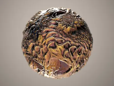 10 Materials Skin Dragon Seamless PBR Volume 18 Texture