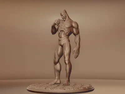 SETH - STREET FIGHTER 3D print model