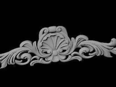 dekor ornament 3D model 130