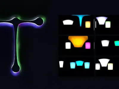 HDRIs for easy and ultimate colored lighting Texture