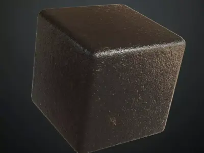 Unrough Metal Damaged PBR Seamless Texture