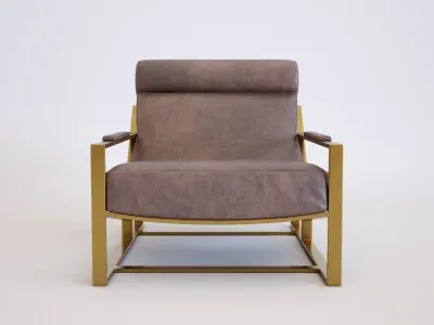 Armchair Model 3418 3D model