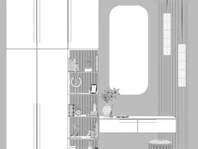 Entrance hall GZ-H1001 3D model