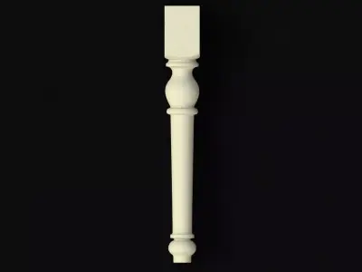 leg High quality 3d models for processing on a cnc machine 3D model purchase