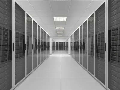Server Room 3D model