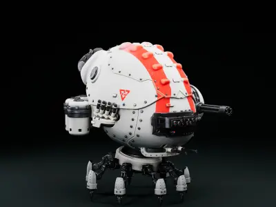 Etasphera29 Low-poly 3D model