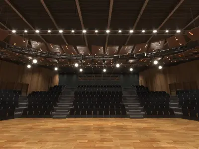 Theater or Concert Hall  3D model