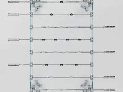 TECKELL® Calcio Balilla collection - Cristallino Classic Foosball Table