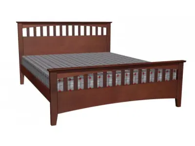 Bed double 3D model