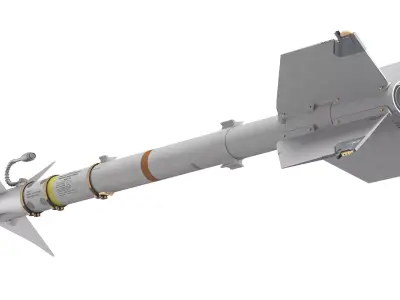 R-73 AA 11 Archer SeeDragon Low-poly 3D model