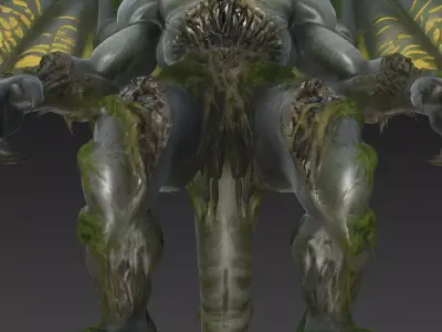 Swamp Corrupted Beast 3D model 3D model