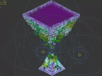 Titan Temple - Shitai 05 3D model