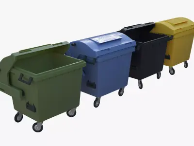 garbage container 3D model