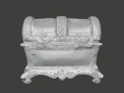 Treasure Chest - Nautic 3D print model