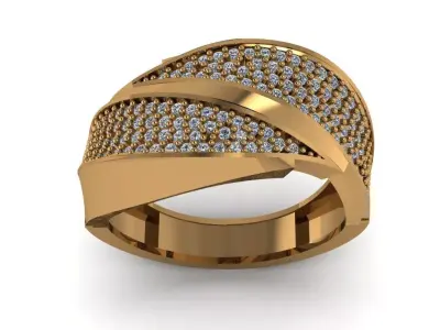 light gram ring-13 3D print model