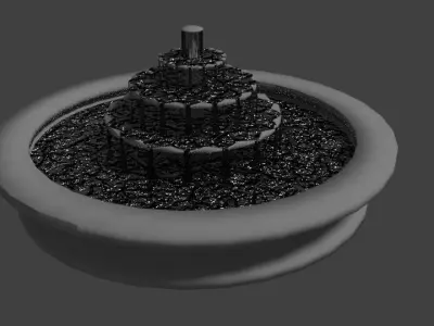 Water Fountain 1 3D model