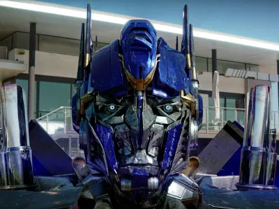 Optimus Prime Transformers Dark Of The Moon 3D model