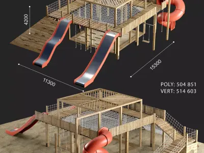 KPG Kids Playground 3D model