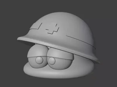 Metall or Met from Megaman Free 3D print model