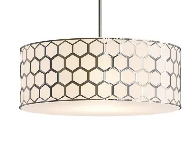 6 LIGHT PENDANT 3D model