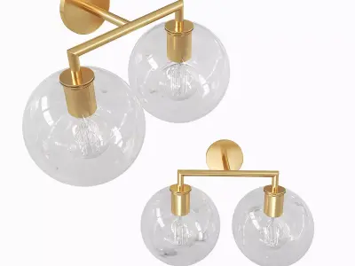 Qacarlett Wall Light 3D model