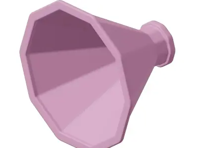 Plastic Exquisite Lamp Reflector Toy 3D model