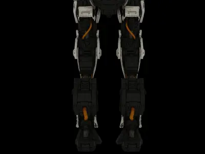 ZORN THE ROBOT  Low-poly 3D model