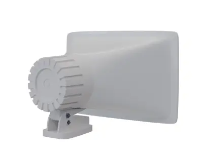 loud speaker Low-poly 3D model