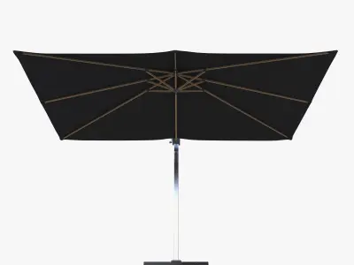 Parasols Icon Outdoor Umbrella 3D model