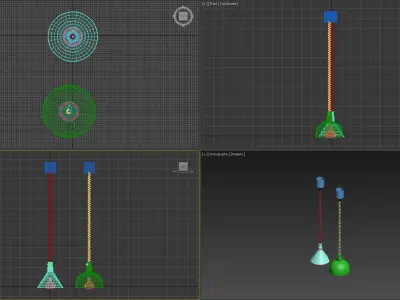 Hatco Heat Lamps 3D model