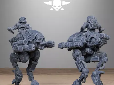 Scavenger Shadow Walkers 3D print model