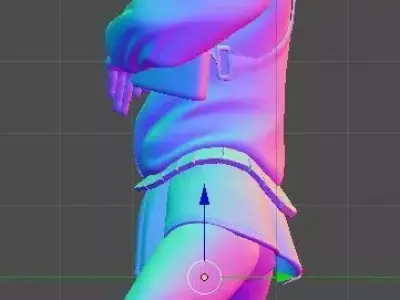 Li-fen Street Fighter 6 Low-poly 3D model