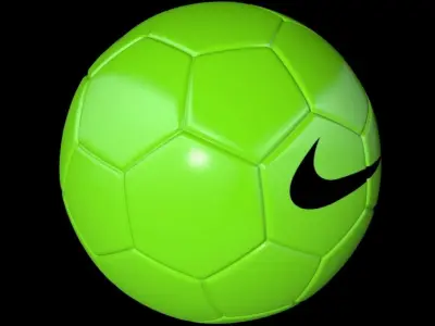 Nike ball Green 3D model