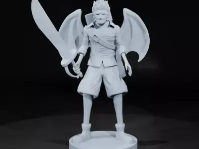 Doringo - Roger Pirates - One piece 3D print model