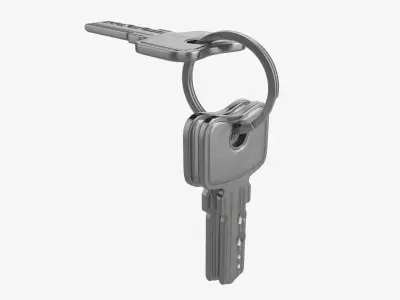 computer key set 3D model