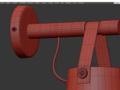 NATURA C WALL Low-poly 3D model