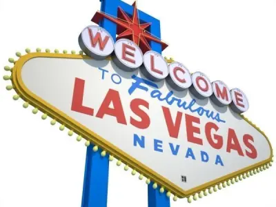Las Vegas Sign 3D model