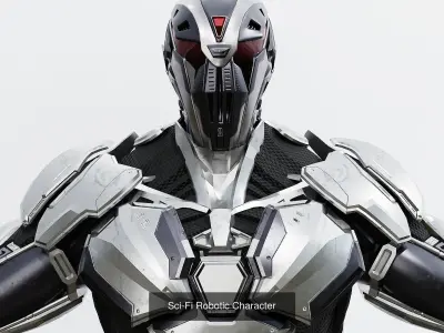 Sci-fi Robotic Creation  3D Model Pack