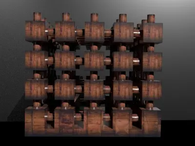 Party lamp 3D print model