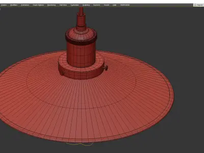 CEILING RADAR chelsom Low-poly 3D model